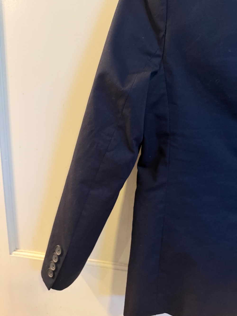 Crewcuts Navy Blue Boys' Two-Button Blazer - Picture 9 of 10